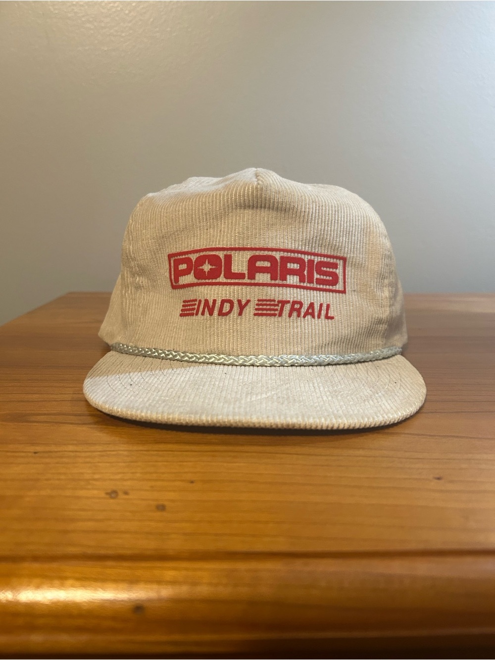 Vintage Polaris Indy Trail Corduroy Hat